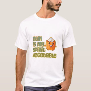 Camiseta Yam É Meu Espírito Vegetal Clássico
