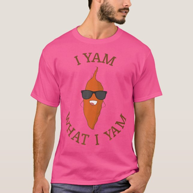Camiseta Yam, O Que Eu Sou Engraçado Yam (Frente)