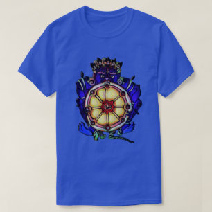 Camiseta Yama & deus da roda do indiano da morte