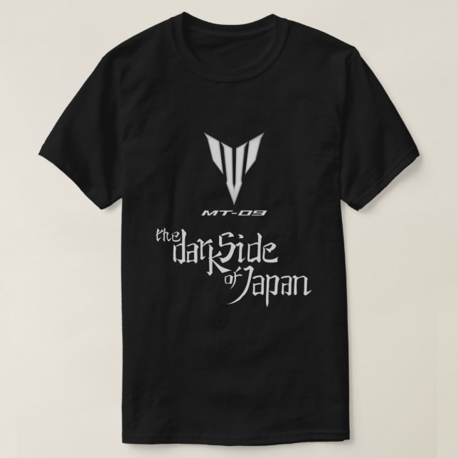 Camiseta Yamaha MT09 Darkside of Japan Classic T-Shirt (Frente do Design)