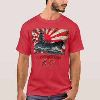Camiseta Yamato battleship ww2