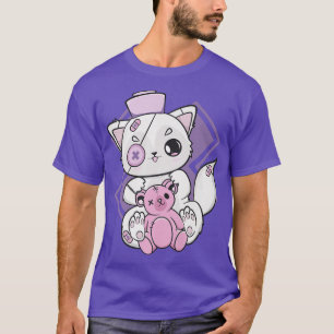 Camiseta Yami Kawaii Ártico Para Enfermeira Anime Nu gótico