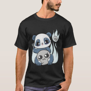 Camiseta Yami Kawaii Panda Com Brinquedo De Horror Para Jfa