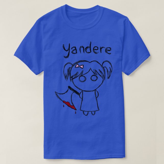 Camiseta Yandere (Frente do Design)