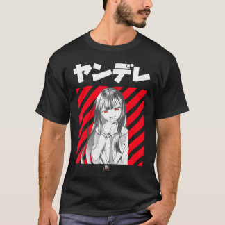 Camiseta Yandere Kawaii Japonês Anime