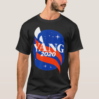 Camiseta Yang Gang 2020 Space Yang para o Presidente Rally