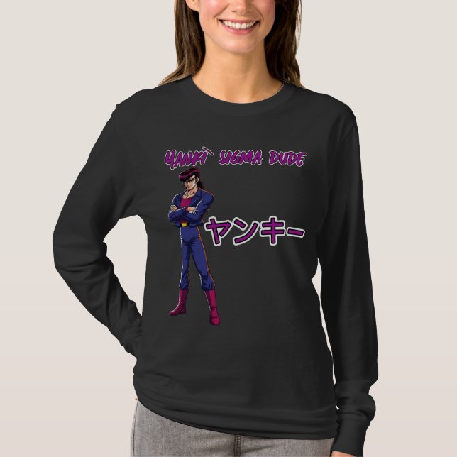Camiseta Yankī Sigma Dude  (Frente)