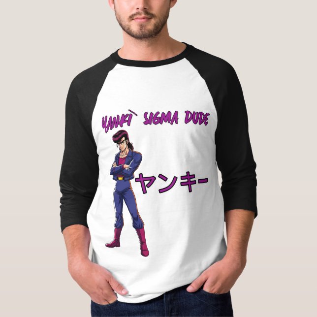 Camiseta Yankī Sigma Dude  (Frente)