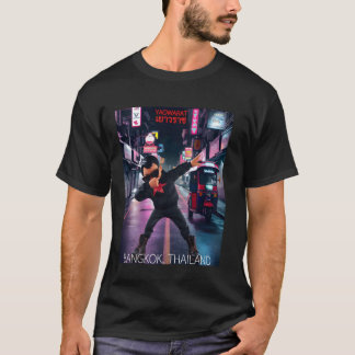 Camiseta Yaowarat China Town Bangkok - Férias do BKK Funny 