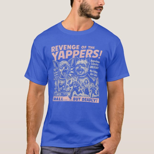 Camiseta Yapper Revengeiny Dog Filme Poster Halloween (Frente)