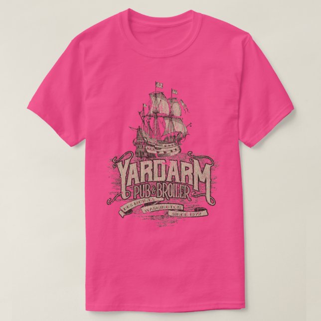Camiseta Yardarm Pub Broiler (Frente do Design)