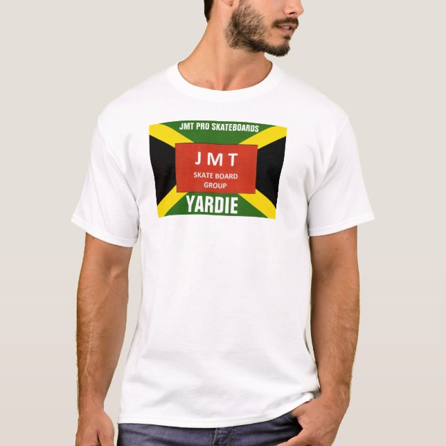 Camiseta YARDIE JMT Camisa-T básica de homens (Frente)
