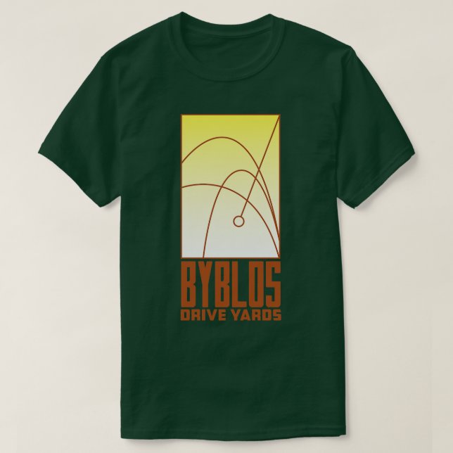 Camiseta Yards de unidade Byblos (Frente do Design)