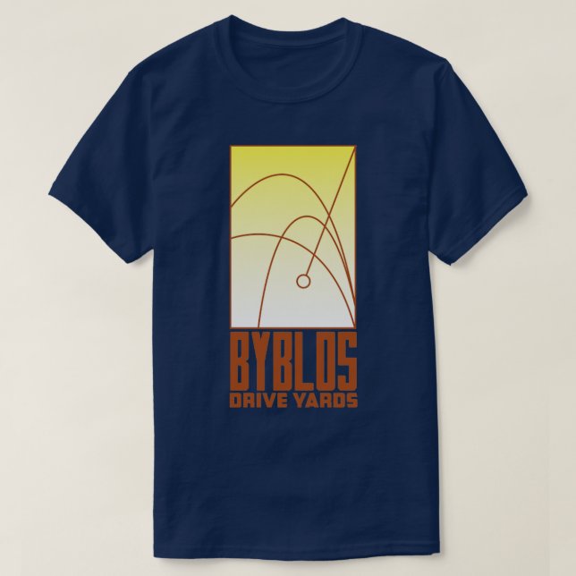 Camiseta Yards de unidade Byblos (Frente do Design)