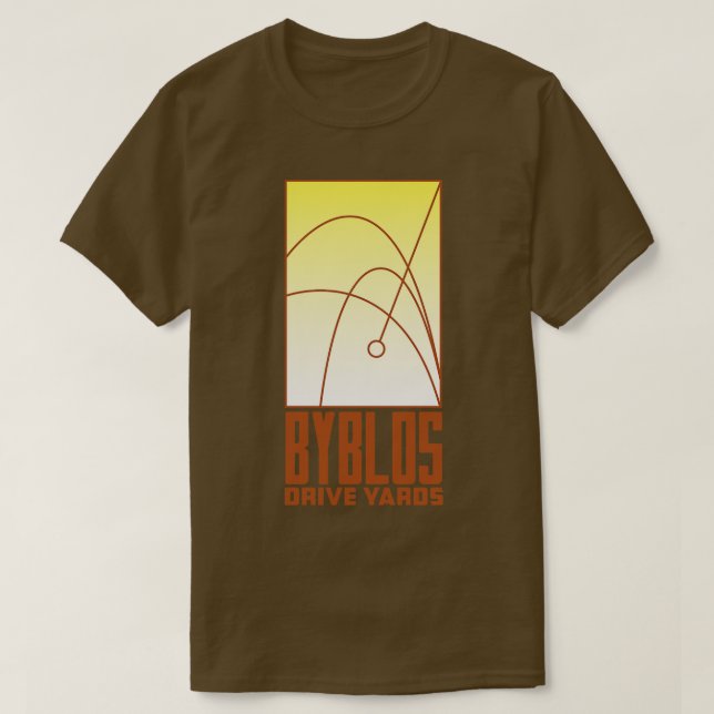 Camiseta Yards de unidade Byblos (Frente do Design)