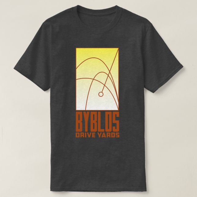 Camiseta Yards de unidade Byblos (Frente do Design)