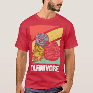 Camiseta Yarnivore Knitting Design for Knitters 
