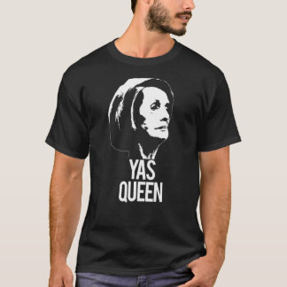 Camiseta Yas Queen Nancy Pelosi Madam Auto-falante Congress