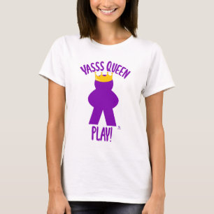 Camiseta Yas Queen Play Engraçado Conselho