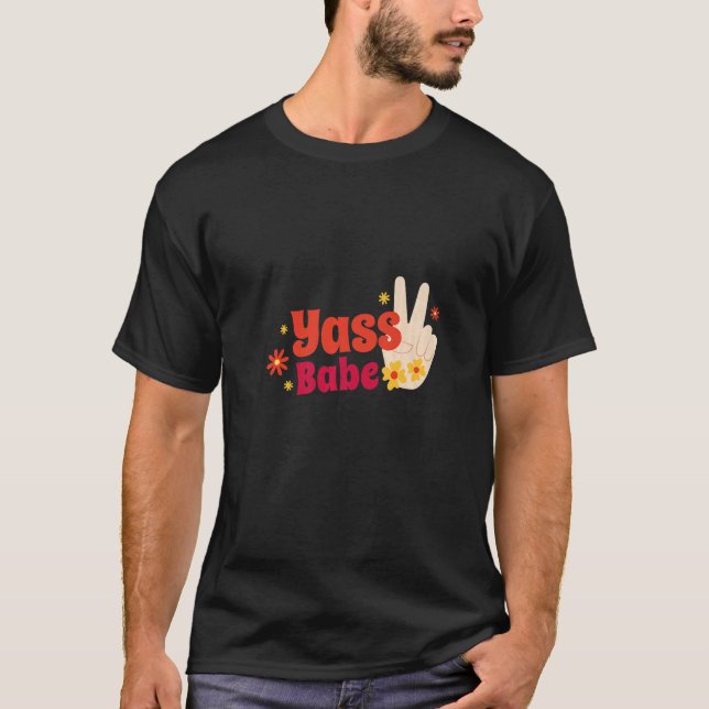 Camiseta Yass Babe Peace Mands Premium (Frente)