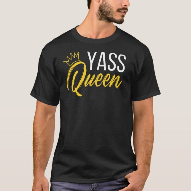 Camiseta Yass Queen Drag Queen 1 (Frente)