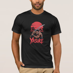 Camiseta Yasuke Samurai Negro Africano Ronin