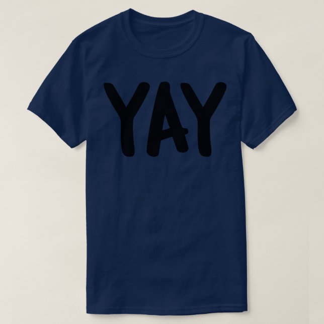 Camiseta Yay (Frente do Design)