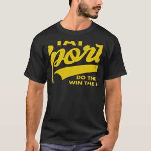 Camiseta Yay Sports Do the Thin Points Swash Yellow