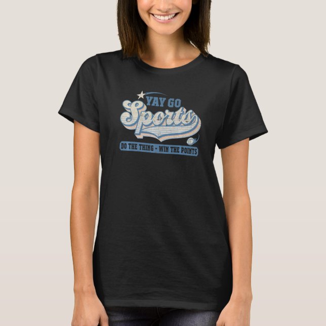 Camiseta Yay Sports Non-Sports Fans Retro (Frente)