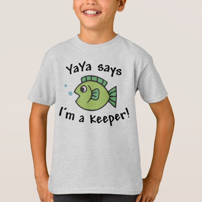 Camiseta YaYa diz que eu sou um depositário! (Frente)