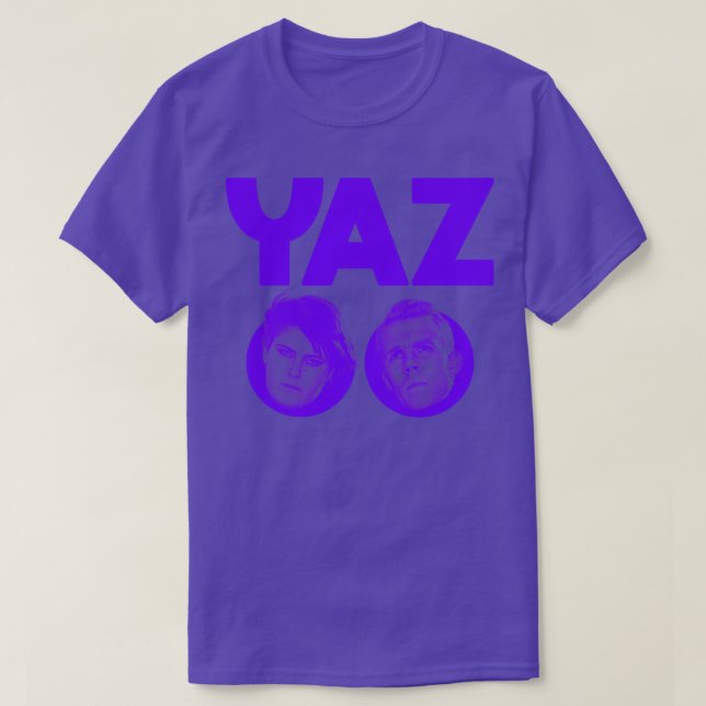 Camiseta Yazoo 80s Synth Fan Art (Frente do Design)