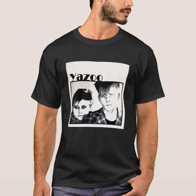 Camiseta Yazoo  Yaz - Dont Go Classic  (Frente)