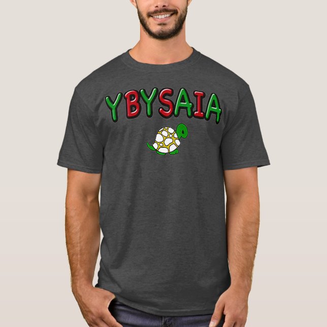 Camiseta YBYSAIA Premium das Tartarugas Masônicas (Frente)