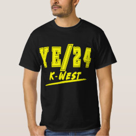 Camiseta YE24 K-WEST: Moda Conhece Música
