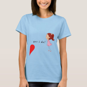 Camiseta YE eu faço - t-shirt do casal
