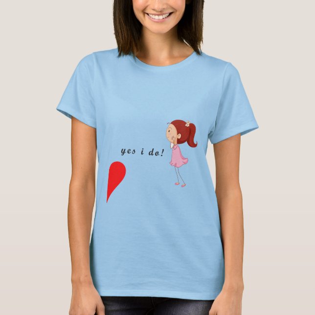 Camiseta Ye I Do - T-Shirt Casal (Frente)