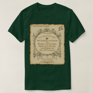 Camiseta Ye Olde Nutmegger Bordas Queimadas