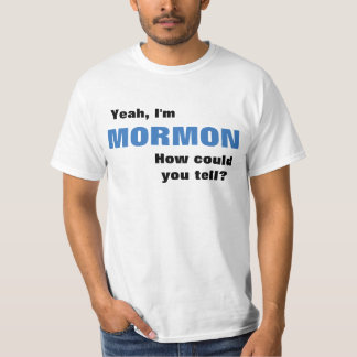 Camiseta Yeah, eu sou t-shirt do Mormon como poderia o ya