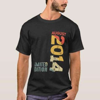 Camiseta Year 2014 August 2014 2014 2014 Since 2014