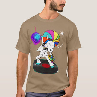 Camiseta Year 80 70 Vintage Unicorn Disco friend