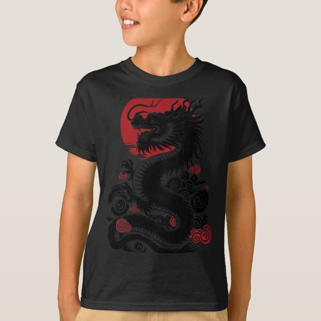 Camiseta Year Of Dragon Chinese New Year 2024  (Frente)
