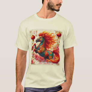 Camiseta Year of the Fire Horse - Happy Chinese New Year