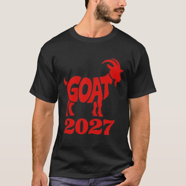 Camiseta Year of the Goat 2027 (Frente)