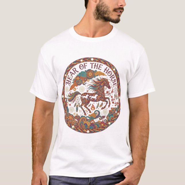 CAMISETA YEAR OF THE HORSE (Frente)