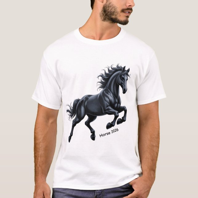 Camiseta Year of the Horse 2026 (Frente)