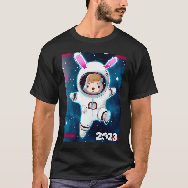 Camiseta Year Of The Rabbit 2023 Chinese New Year 2023 Boy  (Frente)