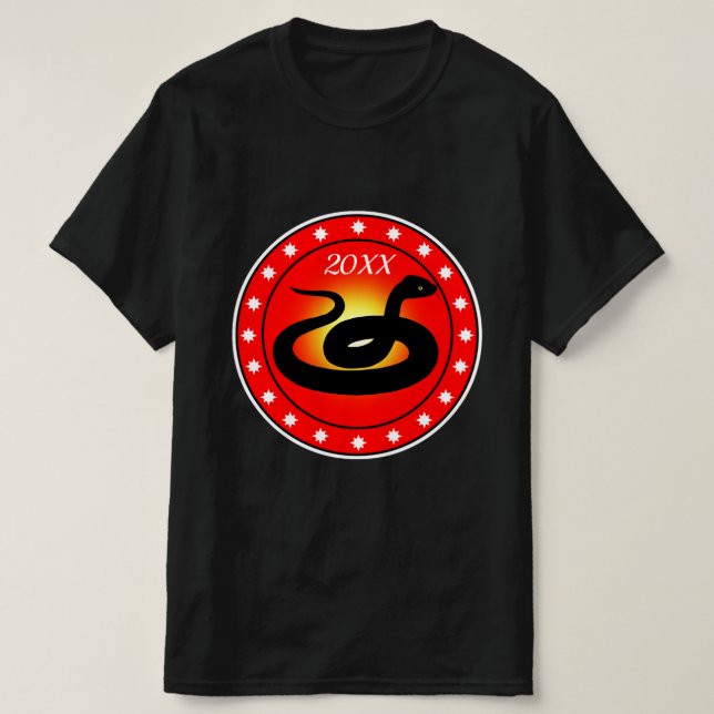 Camiseta Year of the Snake (Frente do Design)