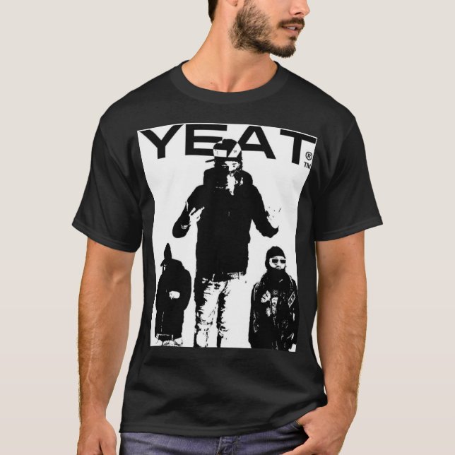 Camiseta Yeat art funny friend vintage (Frente)