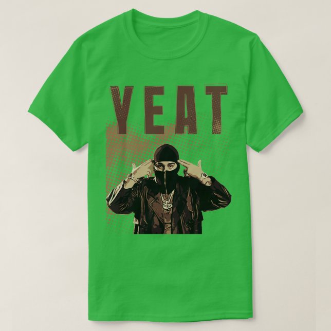 Camiseta YEAT Hip hop (Frente do Design)