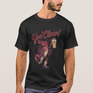 Camiseta Yee Claw! Engraçado Engrenado Festa de Frutos do M